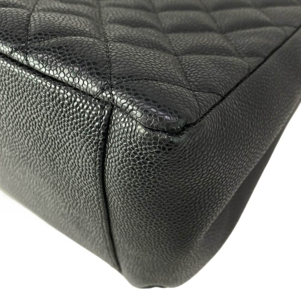 Chanel Reprinted chain tote,GST Tote Bag A50995 Black Silver - Picture 6 of 16